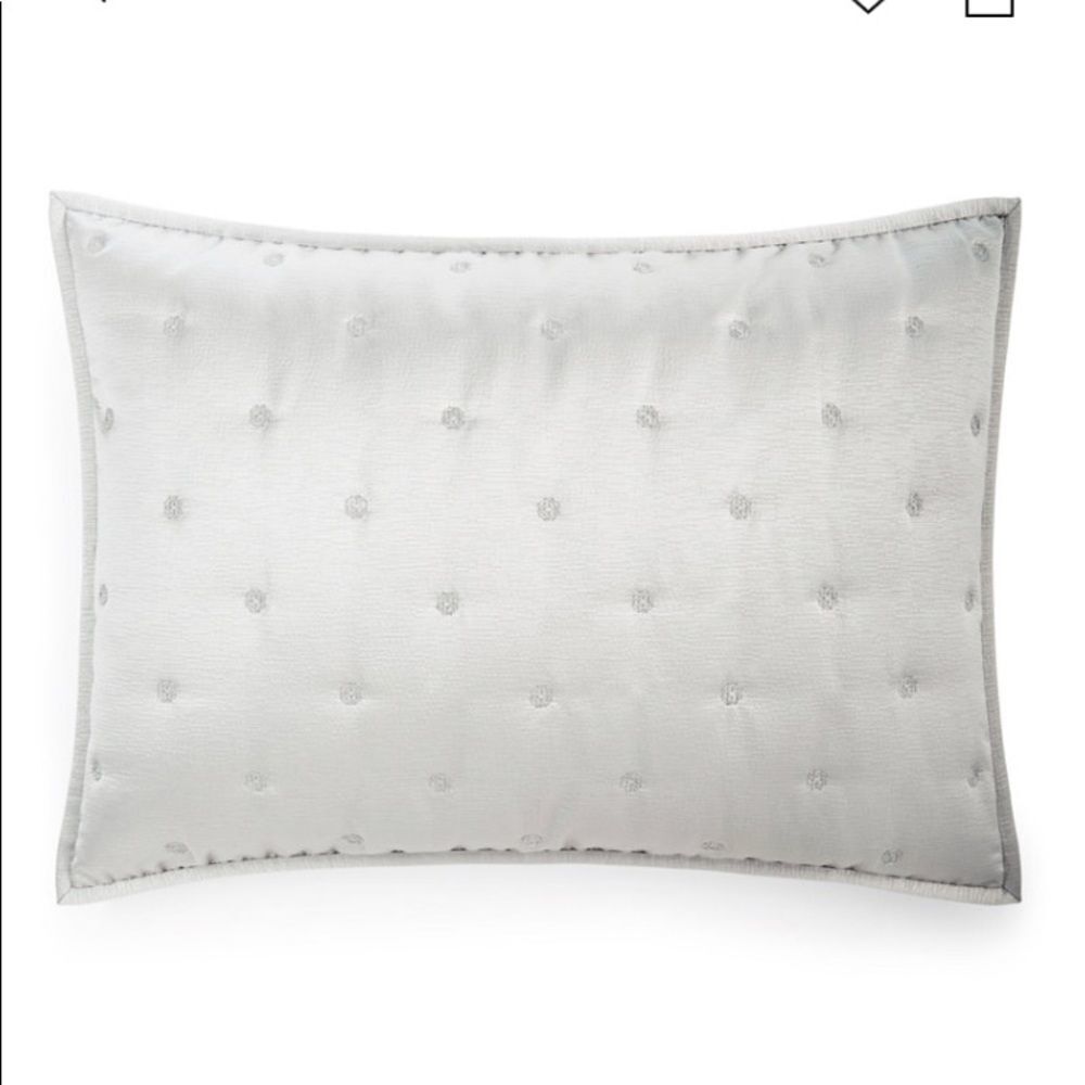 Hotel Collection Mineral Quilted Sham, King. Color: Grey